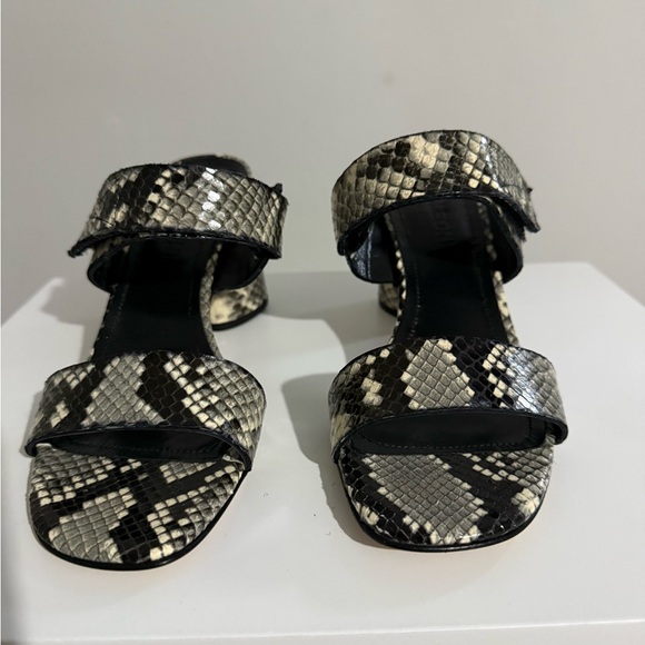 Python leather sandals New - Picture 2 of 6